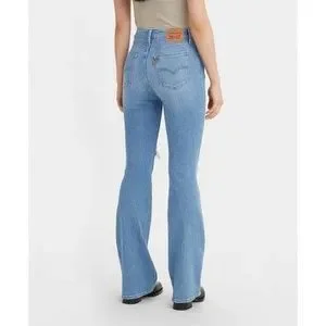 Levi's® Women's 726 High-Rise Flare Jeans - Light Indigo Destructed 33